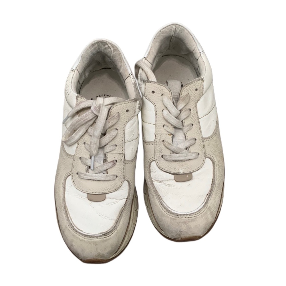 Madewell MWL Kickoff Trainer White Sneakers